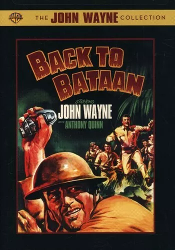 Back to Bataan - John Wayne Collection 1945 WWII Movie (DVD, 2007) New Sealed