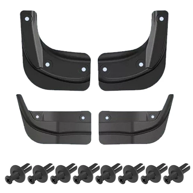 Durable Car Wheel Mud Flaps Wheel Fender Black Mudflaps Parts Replacement