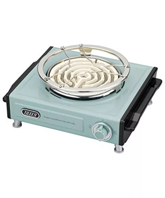 Toffy Electric Cooking Stove 800W K-SV1 AC100V Pale aqua Japan  NEW