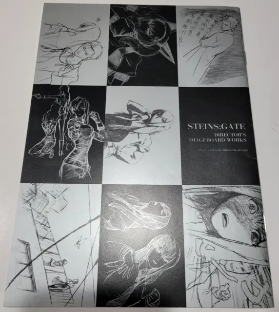 Steins Gate Directors Image Board Works Illustrated by Hiroshi Hamasaki Art Book
