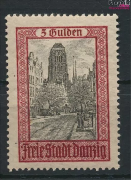 Gdansk 210 neuf avec gomme originale 1924 église de la vierge marie G (9519868