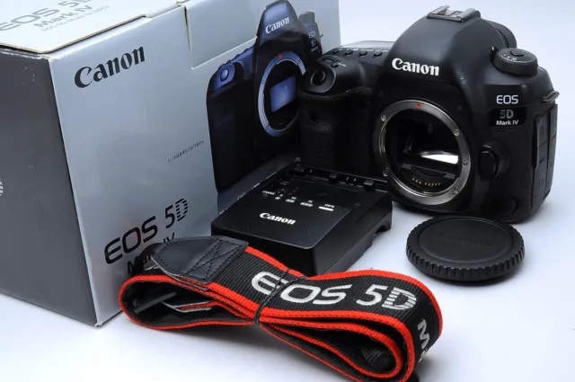 Canon EOS 5D Mark IV 30.4MP Digital SLR Camera Body [Near MINT w/Box] Japan.