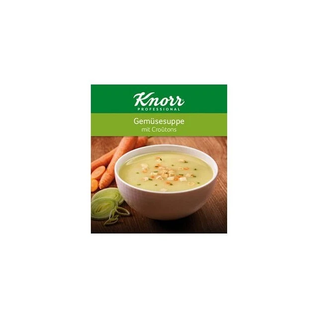 KLIX INCUP KNORR Gemüsesuppe 1x20 Becher 1 Stange EUR 7,95 - PicClick DE