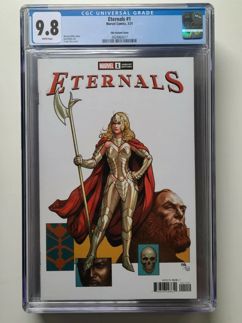 The Eternals #1 (2021) Frank Cho Variant CGC 9.8 [MARVEL Comics]