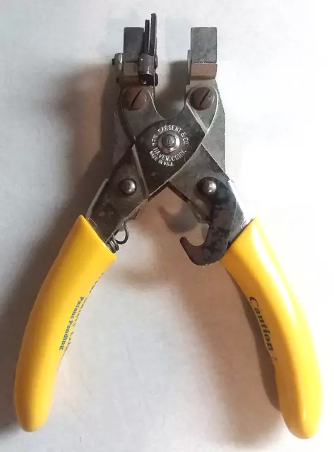 Sargent 1098 Ct Coaxial Cable Stripping Compression Tool Usa - Very Nice!!! Sargent 1098 Ct Coaxial Cable Stripping Compression Tool Usa - Very Nice!!!
