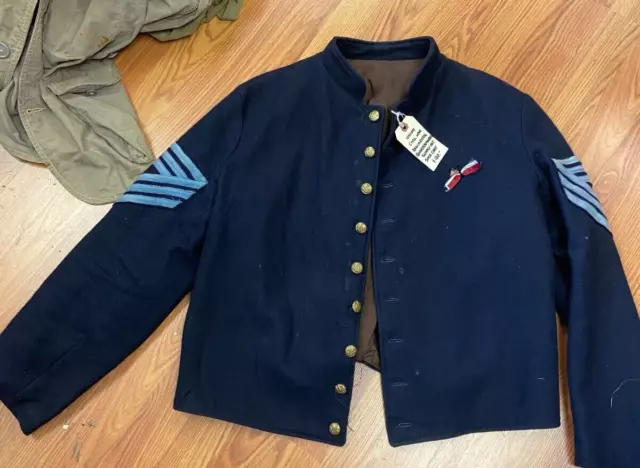CIVIL WAR UNION regimental quarter supply sgt sack coat  36