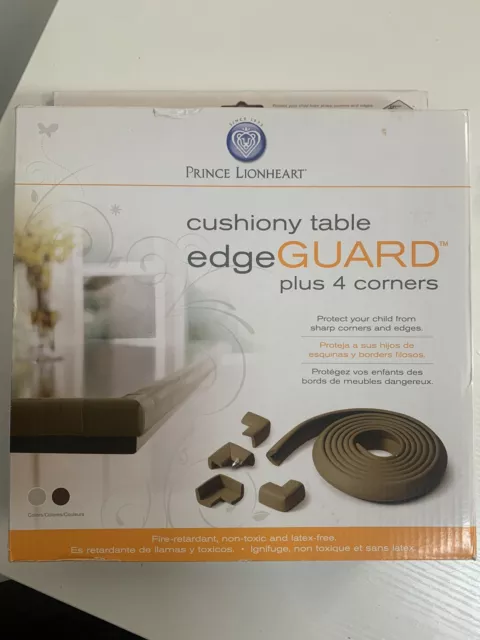 Prince Lionheart  Cushiony Table Edge Guard Plus 4 Corners New In Package