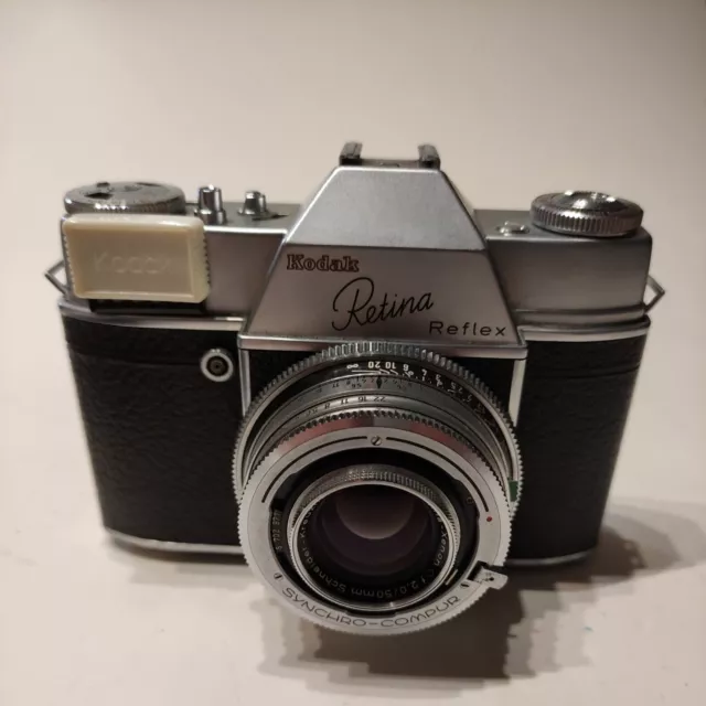 Kodak Retina Reflex número de serie: 77500, con xenón 2,0/50mm- s407
