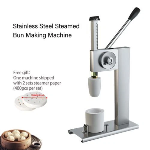 Commercial Bun Forming Maker Stainless Steel Bun Pressing Machine Baozi Dough