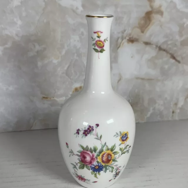 Vintage Minton Marlow Bud Vase Made In England 5.5” Tall