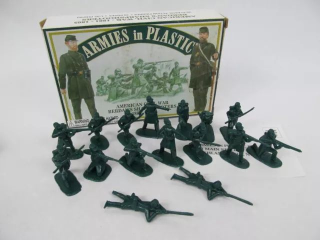 Armies in Plastic American Civil War Berdan’s Sharpshooters Set 1/32