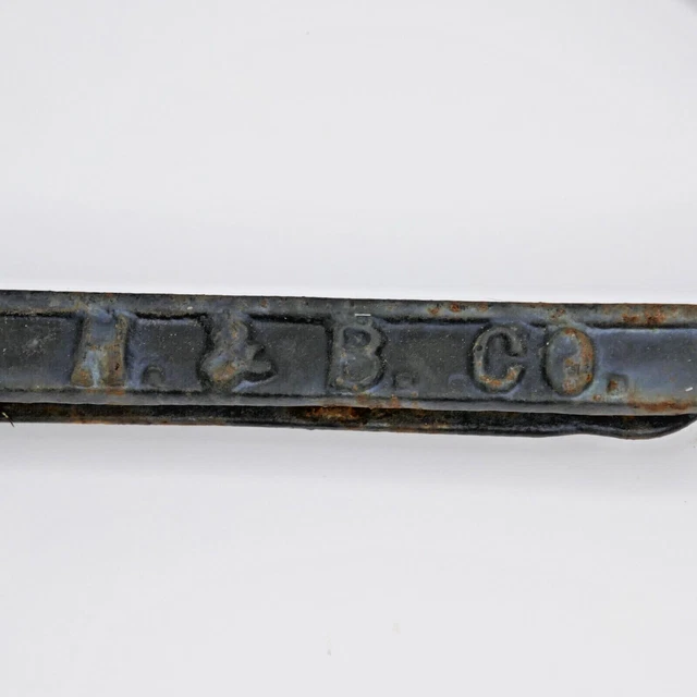 Vintage H&B CO. Industrial Cast Iron Sink Brackets Corbel Shelf Cottage Chic 2