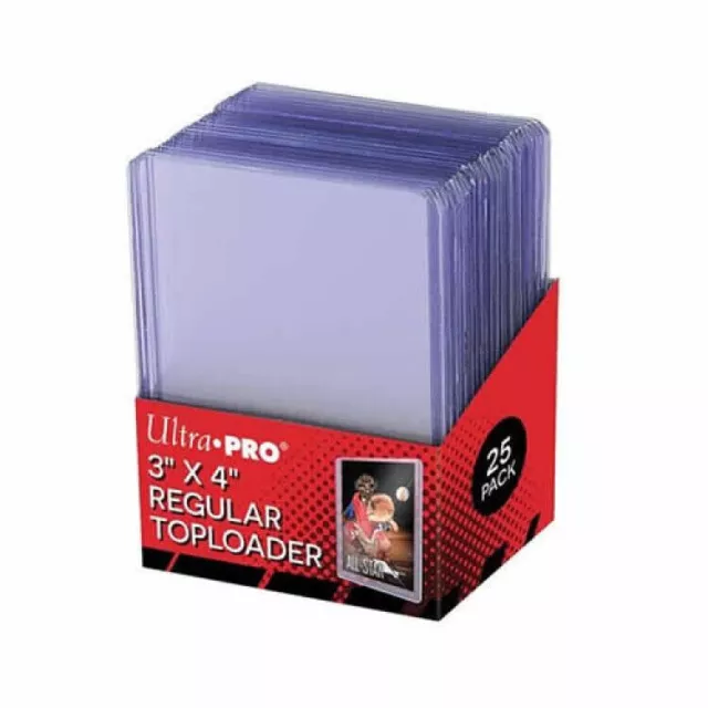 Ultra Pro Toploaders Clear Rigid Card Sleeves Top Loaders MTG/Pokemon (10-1000)