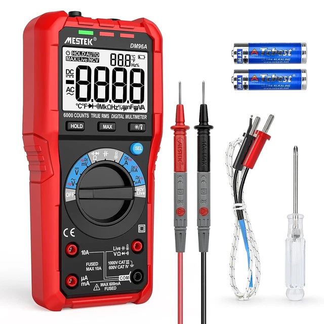 Multimetro Digitale PeakTech P3349 - Professionale E Sicuro Per Elettricisti E Hobbisti - Foto 10