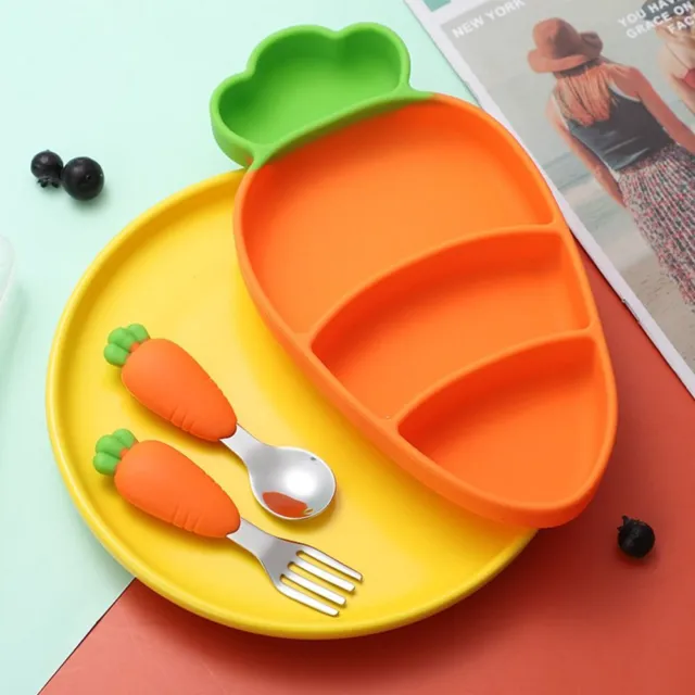 Feeding Plate Food Tray Baby Suction Plate Kid Feeding Mat Bowl Silicone Plate
