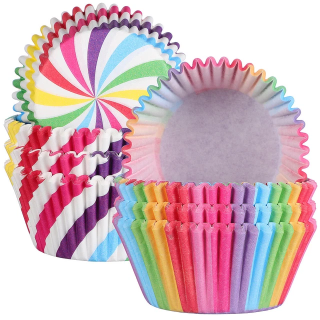 200 Pcs Cupcake Liners Baking Cupcake Molds Cup Cake Boxes Wrapping Paper