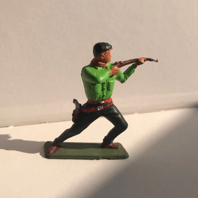 Lot De 10 Figurines Plastique Mexicains Far West – 45mm, Fabriquées à Hong Kong