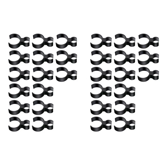 30 pezzi bottiglia di champagne glitter supporto singolo clip di sicurezza bottiglie C F3S4