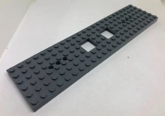 Lego 1x 92088 Piastra di base 6x24 Dark Bluish Gray 6077826