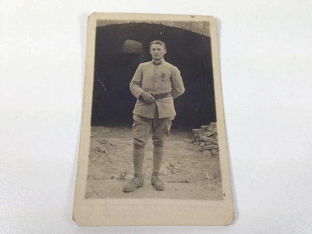 CPA  PHOTO GUERRE 1914-1918 SOLDATS MILITAIRES 14 chasseurs a cheval