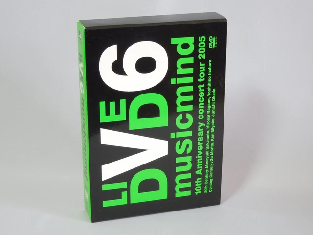 V6 10TH ANNIVERSARY concert tour 2005 musicmind 2 disc DVD