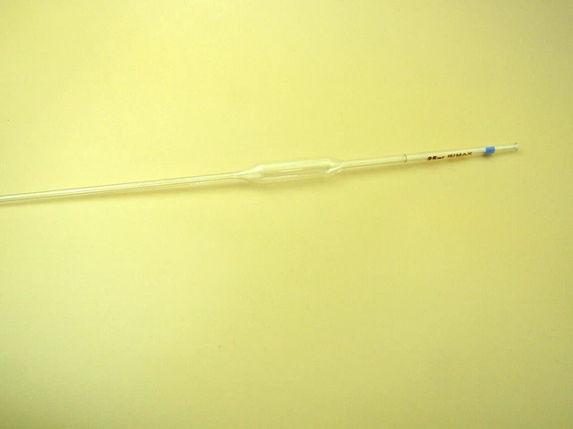 Kimble Kimax Glass Class 25mL Bulb Style Pipet No. 37000