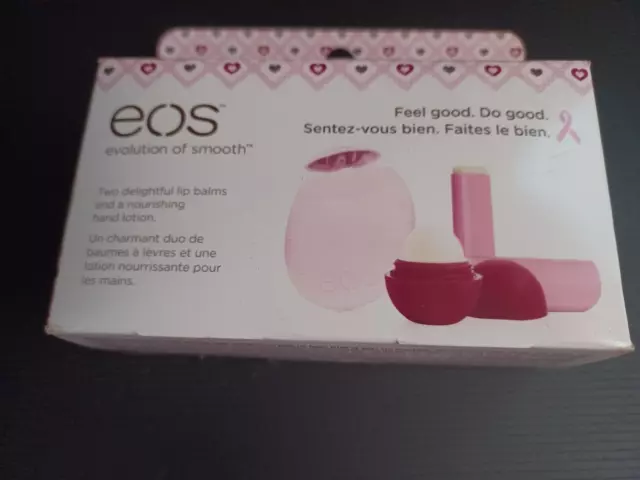 eos Pomegranate Raspberry  Strawberry Sherbet Lip Balm Berry Blossom Lotion READ