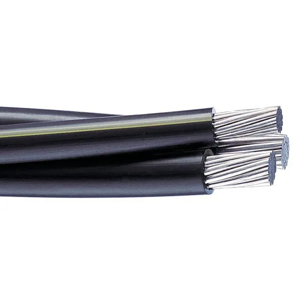 550' Wesleyan 350-350-4/0 Triplex Aluminum URD Wire Direct Burial Cable 600V