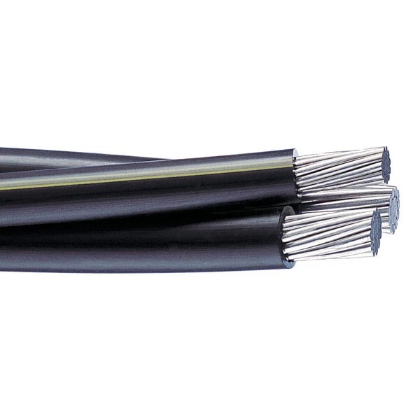 550' Wesleyan 350-350-4/0 Triplex Aluminum URD Wire Direct Burial Cable 600V