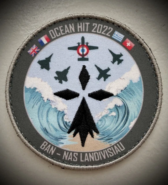 Patch Original Aéronavale Porte-Avions Clémenceau 1968 - PEH CEP Mururoa - Occasion