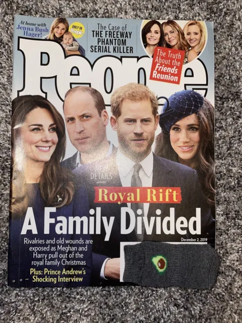 People Magazine December 2019 Royal Family Prince Harry William Kate Meghan