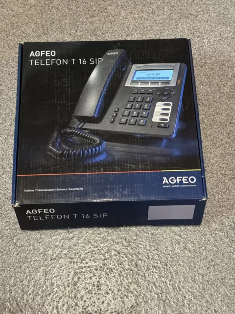 AGFEO T 16 SIP VoIp Schnurgebundenes IP Telefon