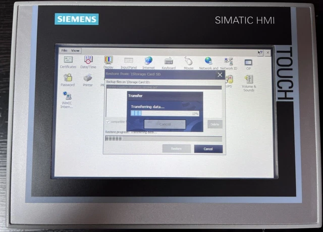 BROTECT Entspiegelungs-Schutzfolie Für Siemens Simatic HMI TP700 Comfort (2 Stück)
