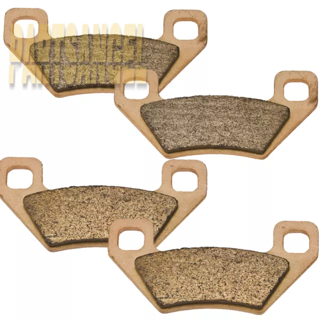 Brake Pad Set For Arctic Cat 1436-420 1436-811 Front Rear Brake 2 Pack