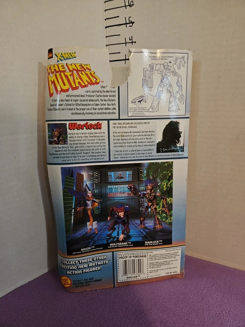 Marvel X-Men The New Mutants Warlock Figure Toy Biz 1998 2