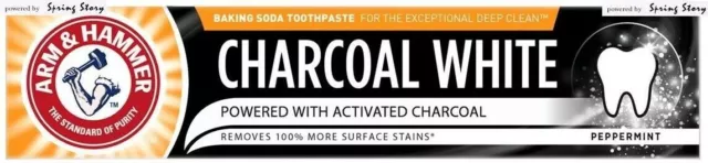 Pasta dental blanqueadora Arm&Hammer BLANCA CARBÓN - elimina manchas, resistencia al esmalte