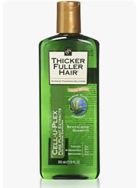 Thicker Fuller Hair Revitalizing Shampoo, 12 Ounce