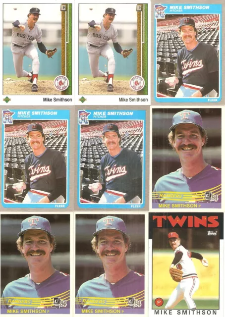 56 Card Mike Smithson Baseball Card Lot   740