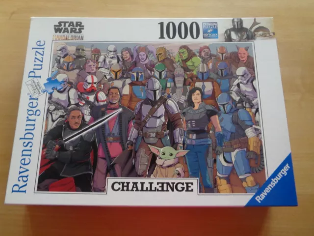 Ravensburger - 1000 Piece Jigsaw Puzzle - Star Wars Manadorian Challenger