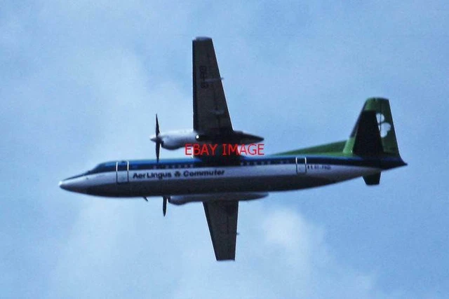 Photo  Ei-Fkd Fokker 50 Aer Lingus Birmingham 07-1991