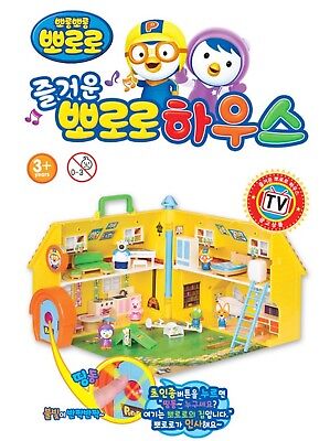 HAPPY PORORO House Fun Baby Bambino Giocattolo Kids Play Set-coreano TV Animazione