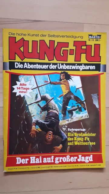 Kung-Fu Die Abenteuer des Unbezwingbaren Nr.19 mit Bruce Lee - Z0-1 Bastei Comic