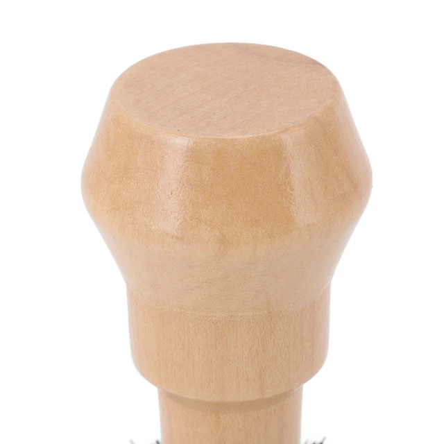 (58MM)Kaffee-Tamper-Reinigungsbürste Professionelles Design Mit Flachem