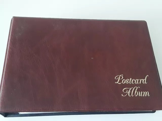 Postcard Album with Modern Postcards - 1970s onwards - Please see pictures