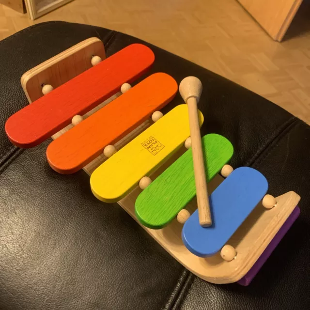 Plan Toys Kinder Xylophon Gesundes Holzspielzeug Ohne Schadstoffe Neuwertig