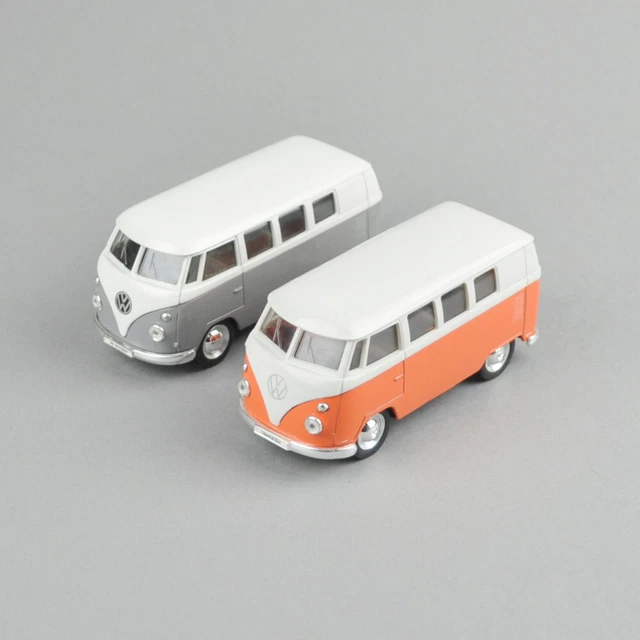 Modellino Greenlight Volkswagen T2 Bus Giallo 1969 - Scala 1:64 Diecast