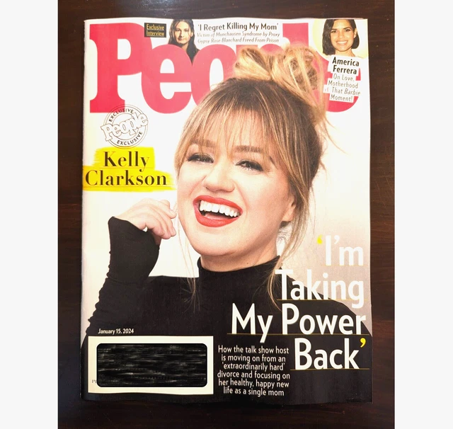 PEOPLE MAGAZINE JANUARY 15, 2024 Kelly Clarkson Gypsy Rose Blanchard 2