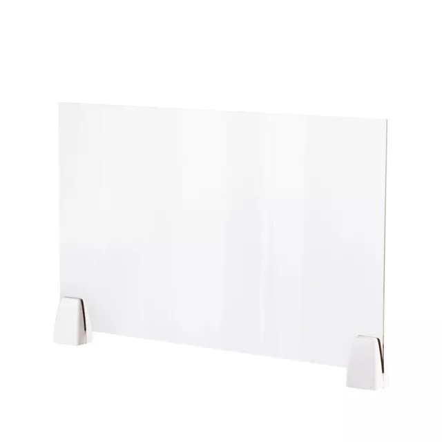 Clear Barrier Protective Shield Sneeze Guard for Checkout Counters 19.7x12.6" US