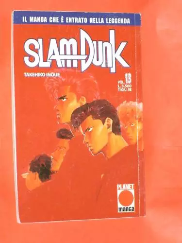 Slam Dunk 1°Serie Piccoli N°13 Nuovo+ Dispon 4/62 Molti