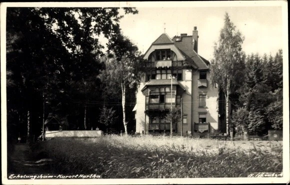 Foto Ak Hartha Hintergersdorf Tharandt im Erzgebirge, Blick auf... - 3018307